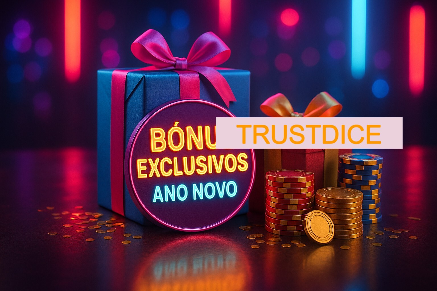 Promoções de Ano Novo no TRUSTDICE